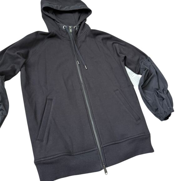 Athleta Oversized On My Way Triumph Hoodie in Black Size XXS - Picture 12 of 13